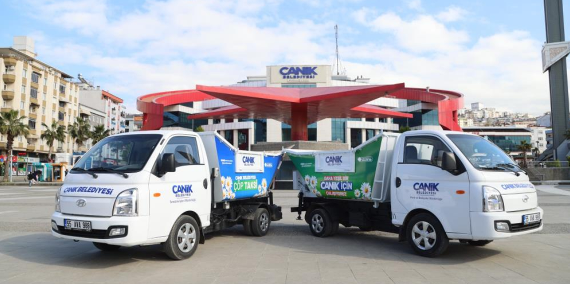 Canik Belediyesi araç filosunu büyüttü