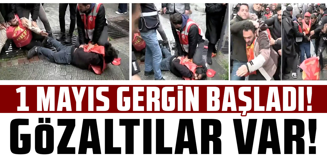 1 Mayıs gergin başladı! Çok sayıda gözaltı var