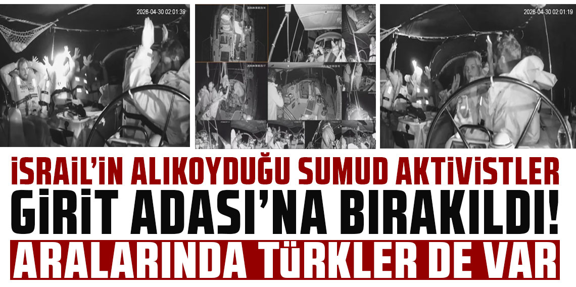 İsrail'in alıkoyduğu Sumud Filosu'ndaki aktivistler Girit adasına bırakıldı