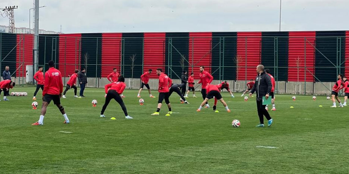 Çorum FK, Erzurumspor FK maçı hazırlıklarını tamamladı