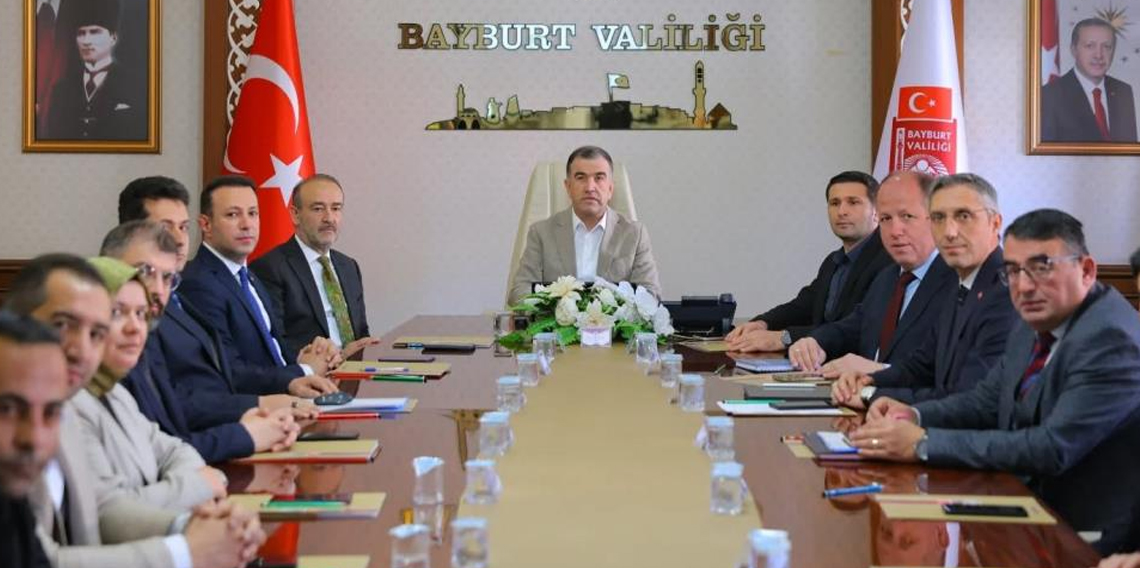 Bayburt’ta istihdam ve mesleki eğitim çalışmaları değerlendirildi