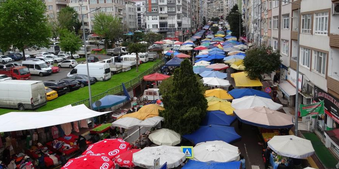 Modern Pazar ve Anneler Parkı'na yeni düzenleme