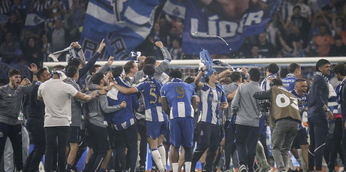 Portekiz'de şampiyon Porto