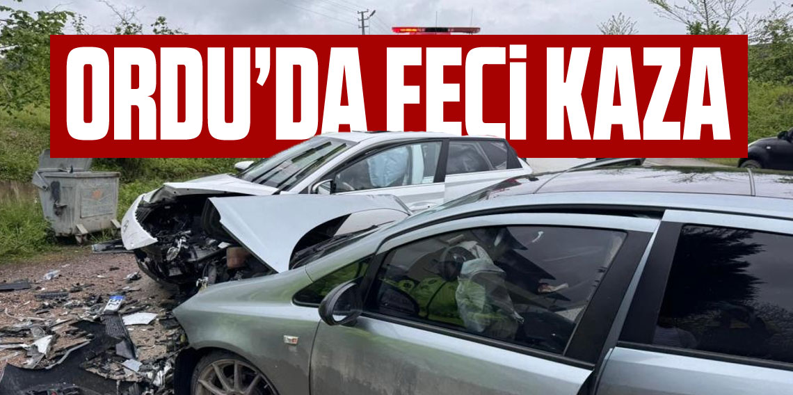 Ordu’da trafik kazası: 3 yaralı