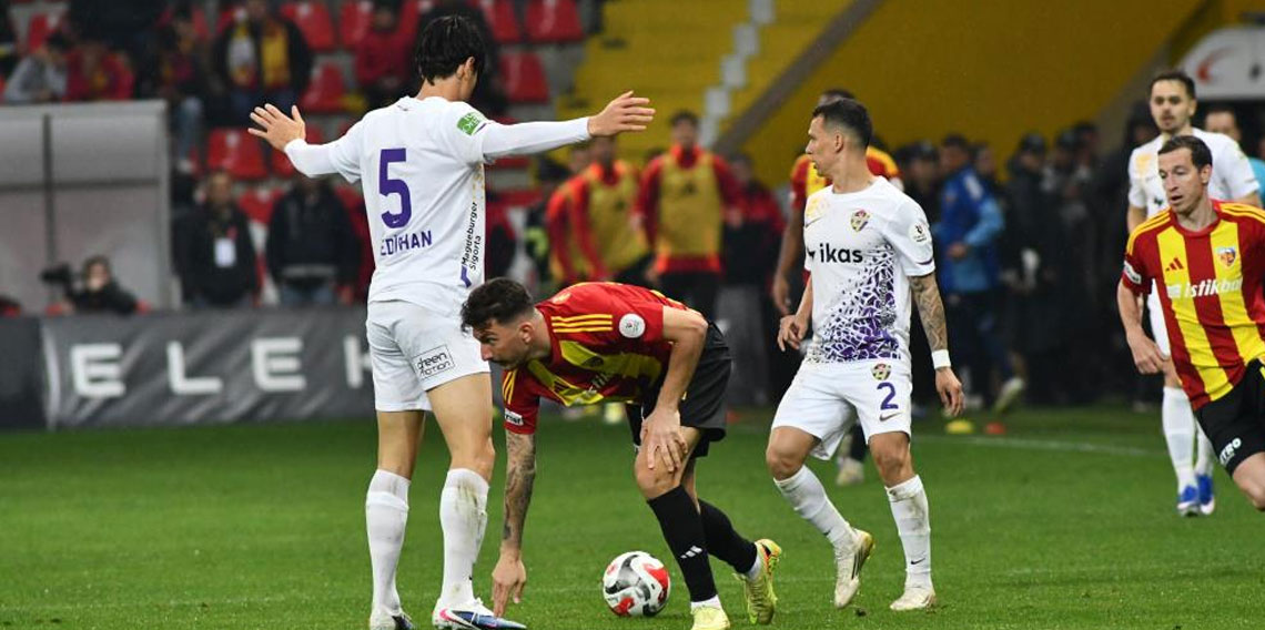 Trendyol Süper Lig: Kayserispor: 1 - Eyüpspor: 1 