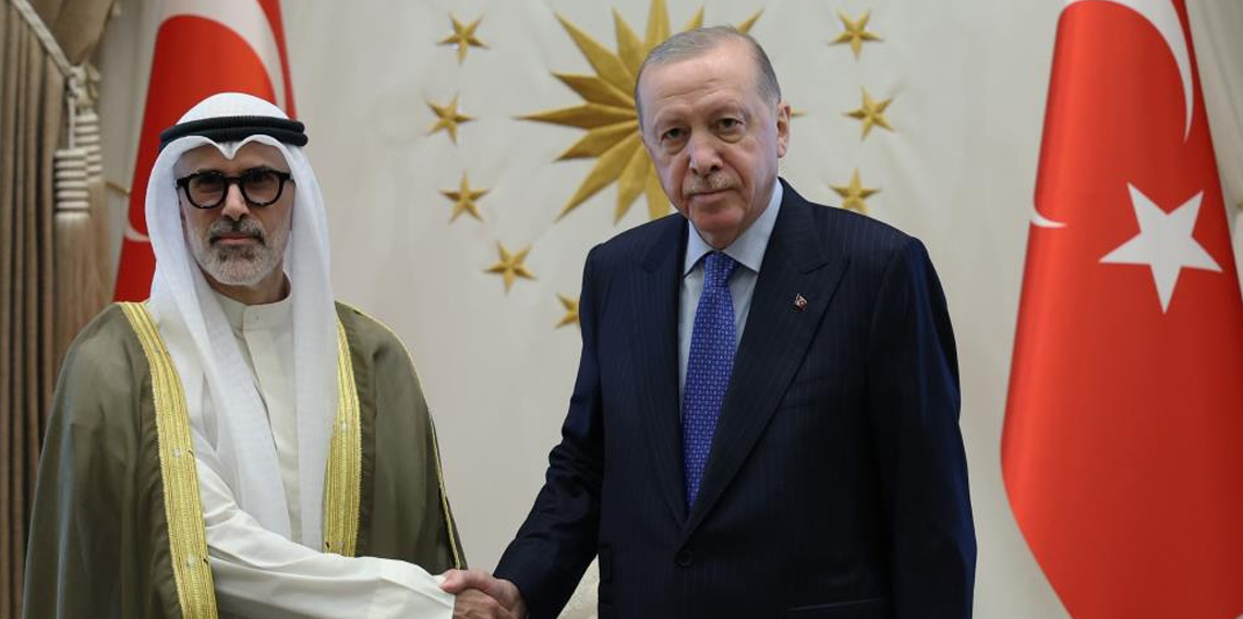 Cumhurbaşkanı Erdoğan, Kuveyt Dışişleri Bakanı Sabah'ı kabul etti