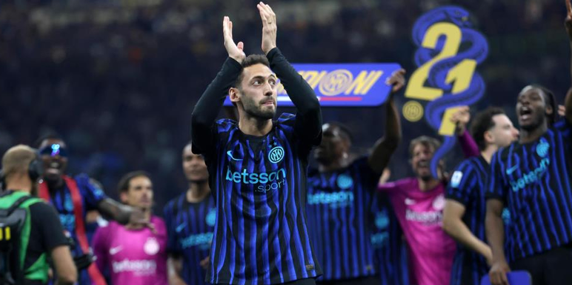 İtalya'da şampiyon Inter