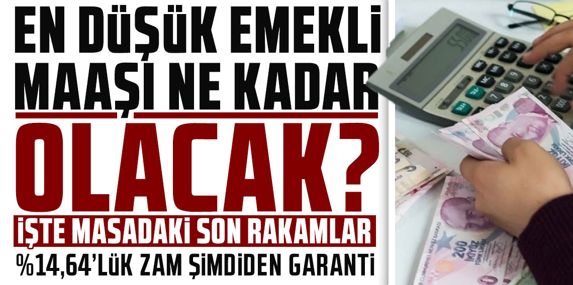 Hesaplar sil baştan! İşte en düşük emekli maaşı için konuşulan rakam