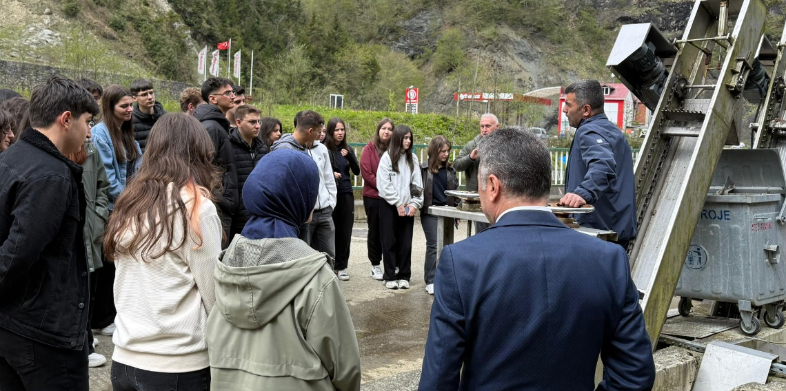 Atık su arıtma süreçleri hakkında uygulamalı eğitim
