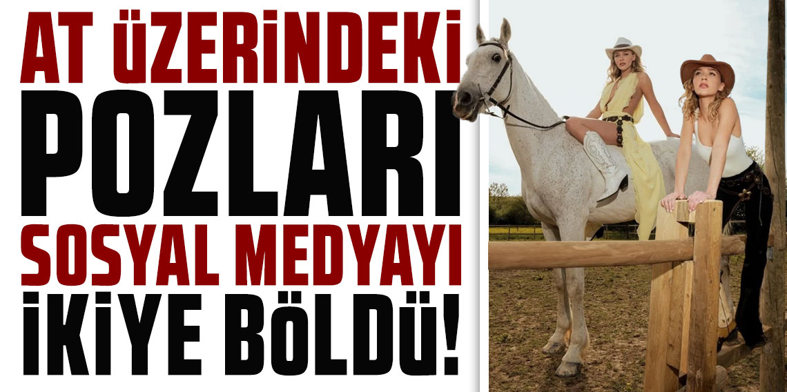 Melisa Döngel’in At Üzerindeki Pozları Sosyal Medyayı İkiye Böldü