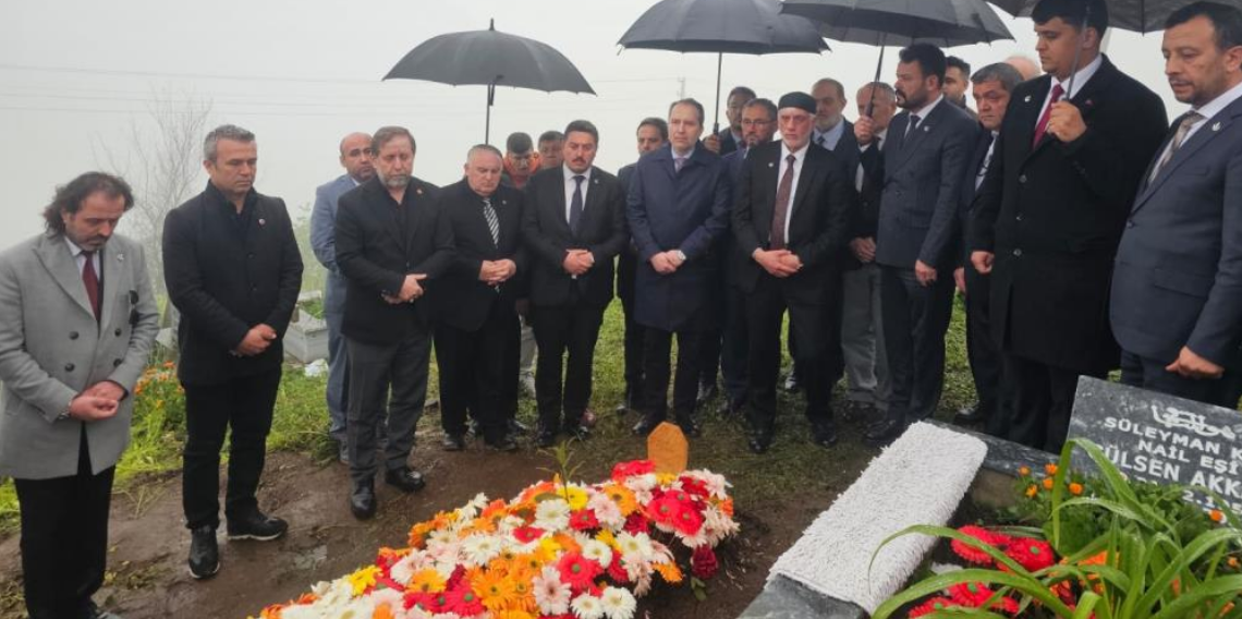 Giresun’da Öldürülen Genç Başkan İçin Fatih Erbakan’dan Taziye Ziyareti