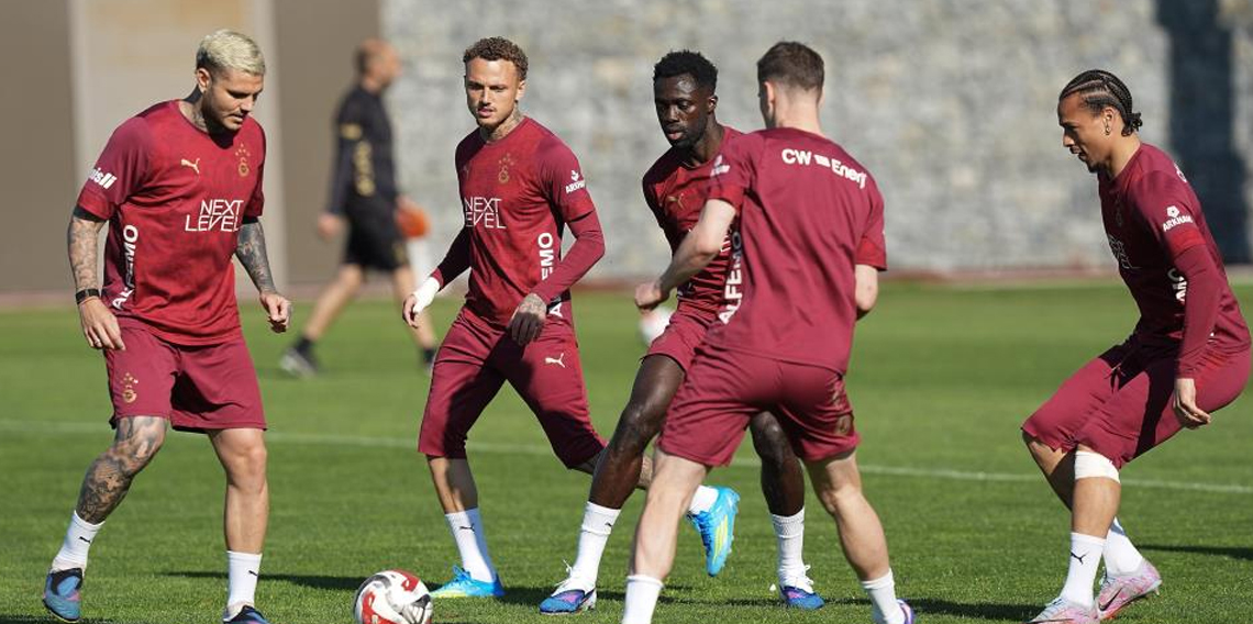 Galatasaray, Antalyaspor maçı hazırlıklarını sürdürdü