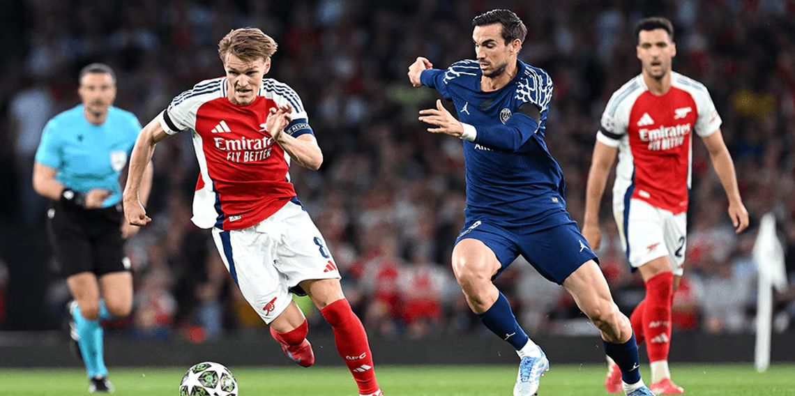 Şampiyonlar Ligi'nde finalin adı: PSG - Arsenal