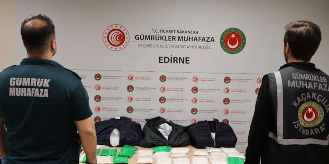 Gümrüklerde 34,2 milyarlık uyuşturucu ele geçirildi