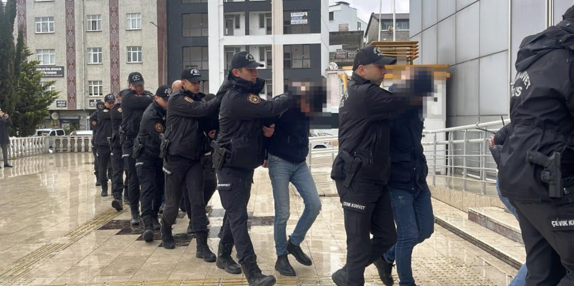 Ordu merkezli 15 ay süren dev operasyon: 41 tutuklama