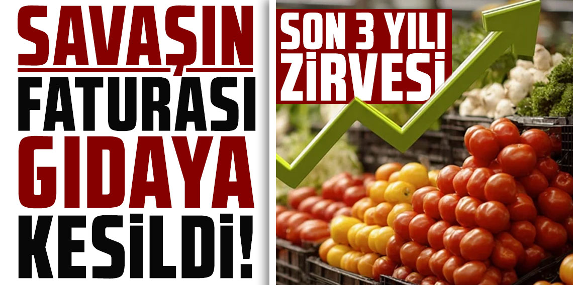 Enerji krizi ve savaşın faturası gıdaya kesildi: 