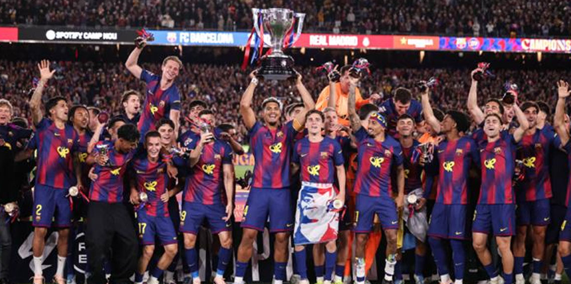 Barcelona Real Madrid i devirerek şampiyonluğunu ilan etti