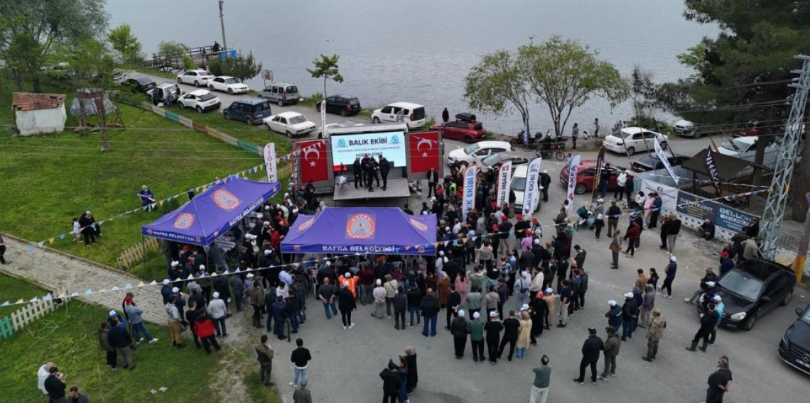 Samsun’da Gökkuşağı Alabalığı Heyecanı: Bin Amatör Balıkçı Yarıştı