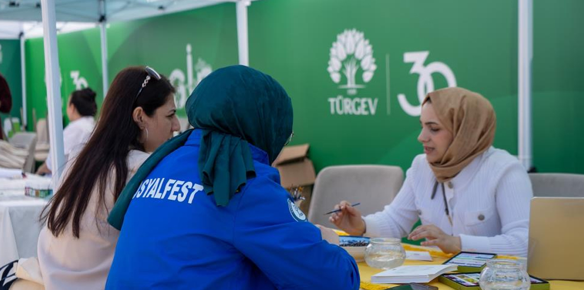 SosyalFest 2026’da TÜRGEV standına genç akını