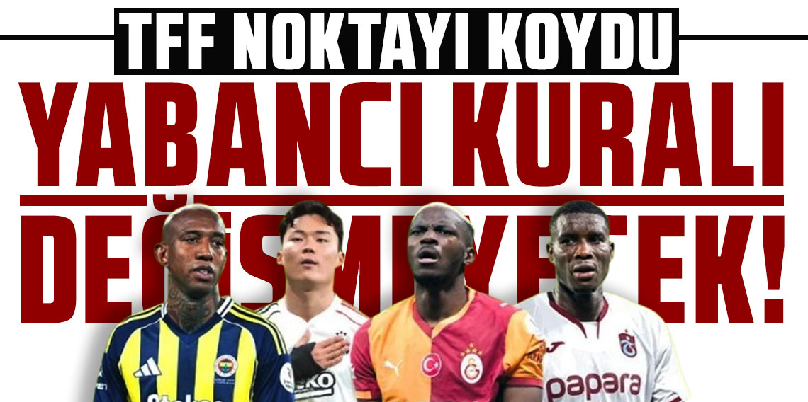 İbrahim Hacıosmanoğlu yeni sezonun yabancı kuralını açıkladı
