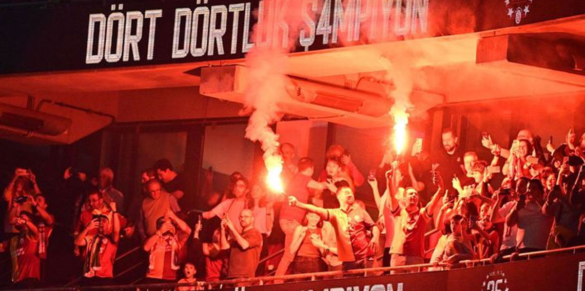 Galatasaray'ın şampiyonluk kutlaması 190 lira 50 kuruş!