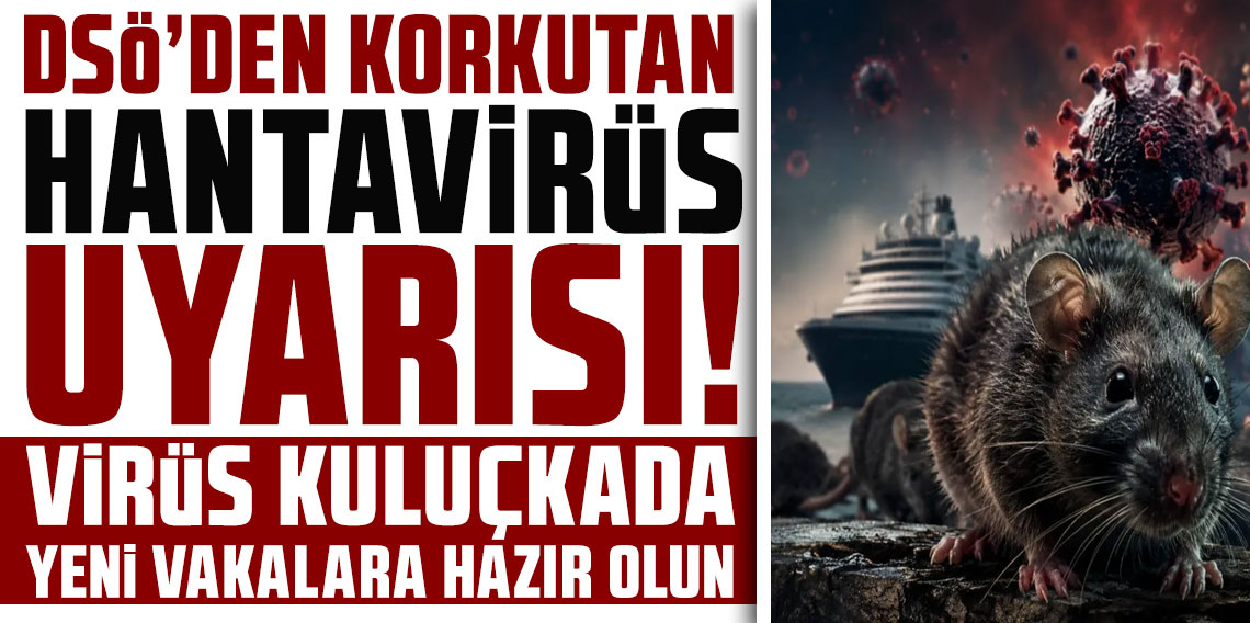DSÖ'den korkutan hantavirüs uyarısı: 