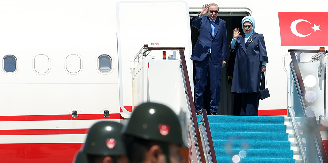 Cumhurbaşkanı Erdoğan Kazakistan’a gitti
