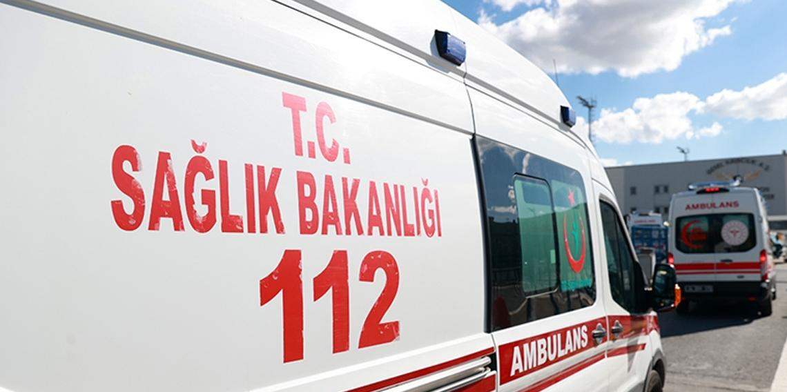 Samsun'da Tramvayın çarptığı kadın hastanelik oldu