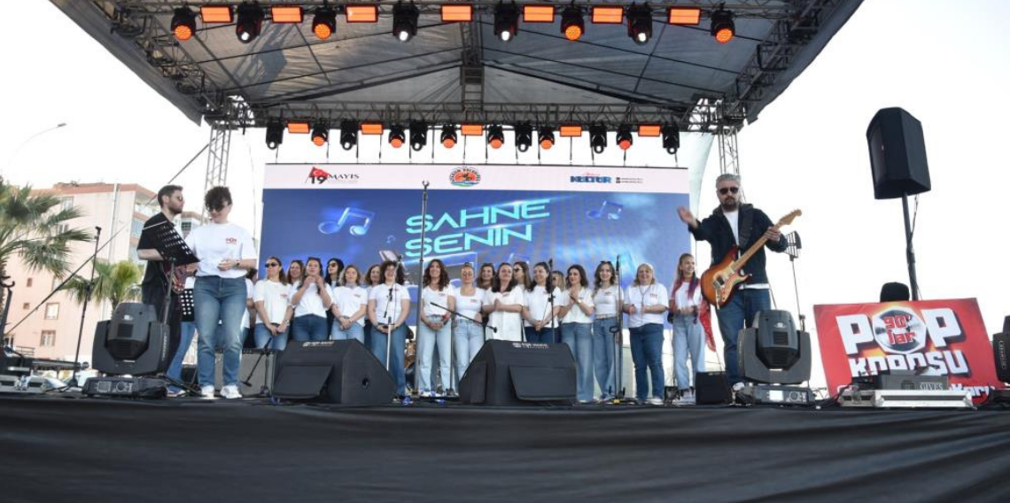 Atakum'da 19 Mayıs etkinlikleri sanat dolu anlara sahne oldu