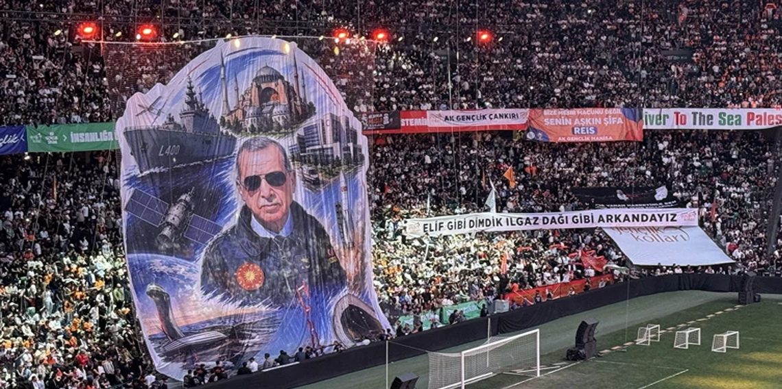 Kocaeli semalarında dronlarla 