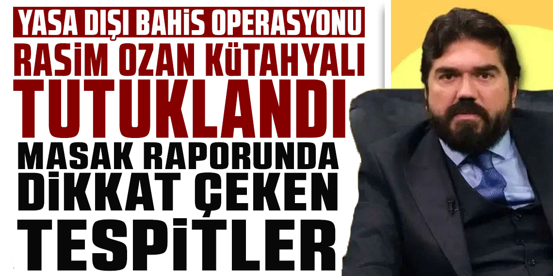 Rasim Ozan Kütahyalı için tutuklama kararı