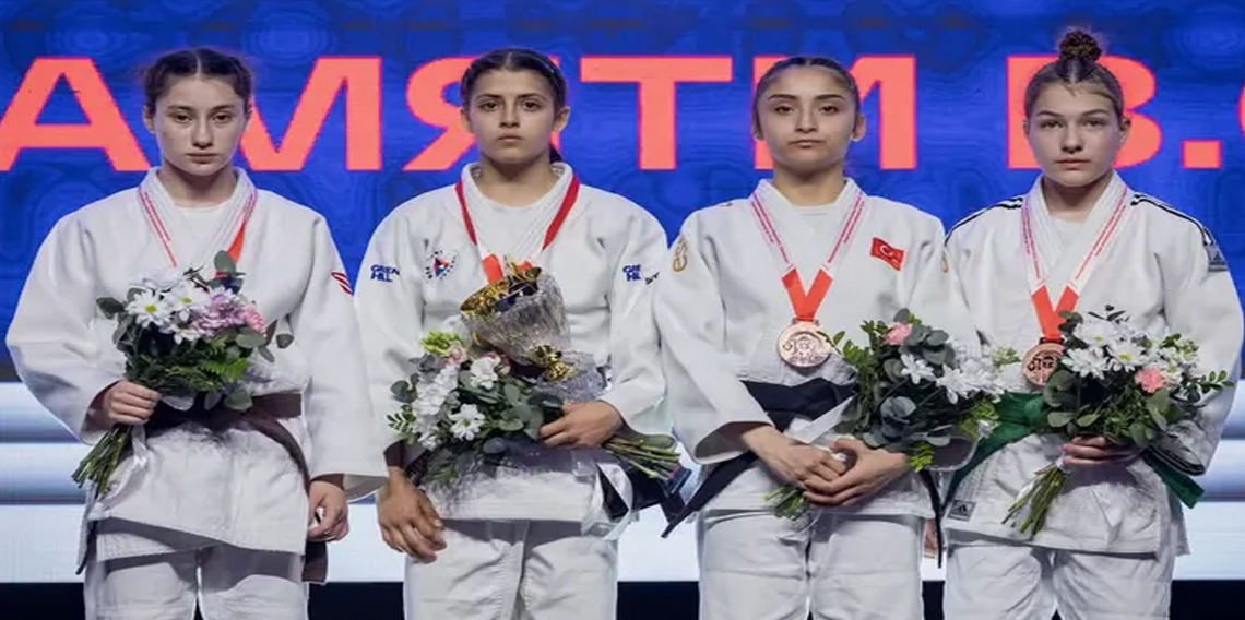 Trabzonlu Judocu Ahsen Yıldırım Rusya’da Kürsüye Çıktı!