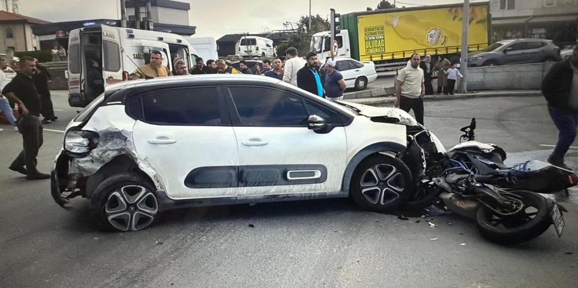 Arnavutköy’de zincirleme kaza: 5 yaralı