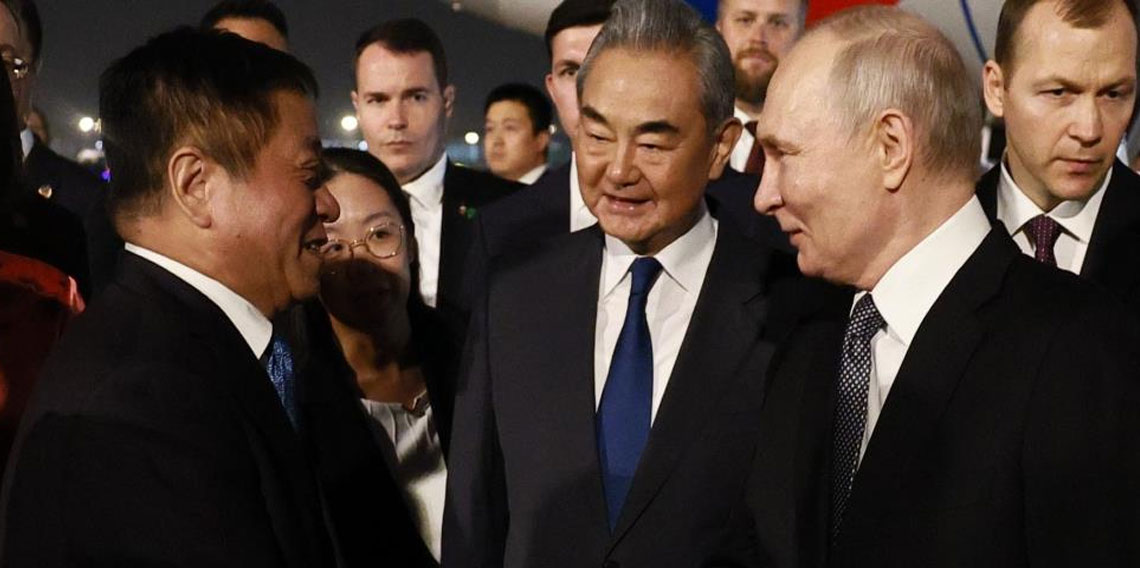 Rusya Devlet Başkanı Putin Çin'de