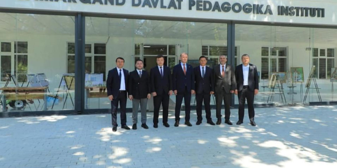 ODÜ Rektörü Baş’a Özbekistan’dan 'Fahri Profesörlük' ünvanı