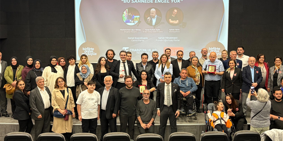 Trabzon'lular Federasyonundan Engelsiz Gece