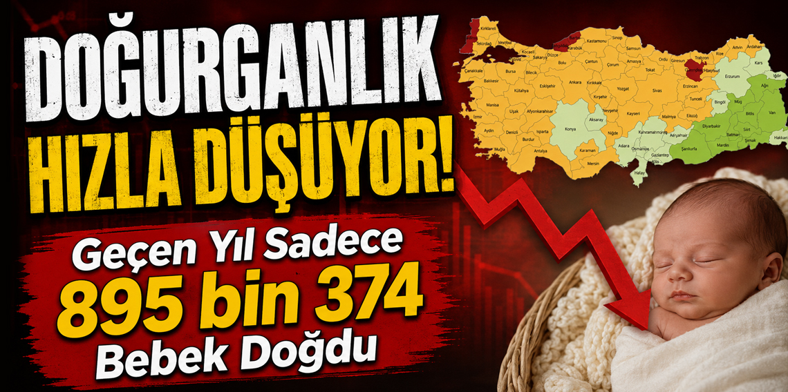 Doğurganlık Hızla Düşüyor! İstatistikler Korkunç Tabloyu Gözler Önüne Serdi