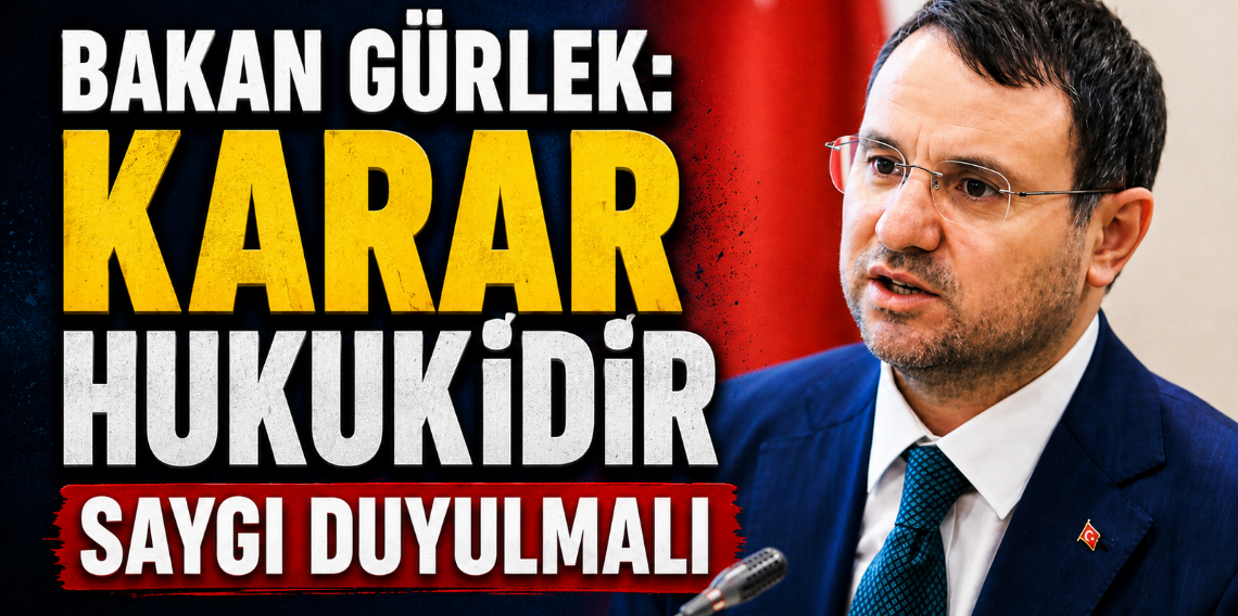 Akın Gürlek, CHP'ye mutlak butlan kararını savundu