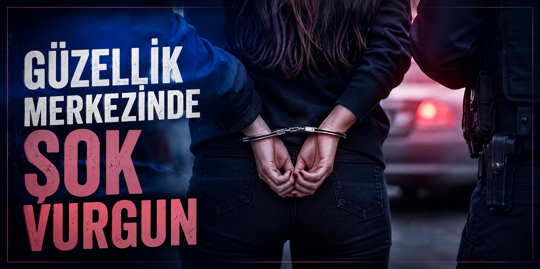 Güzellik merkezinde şok vurgun