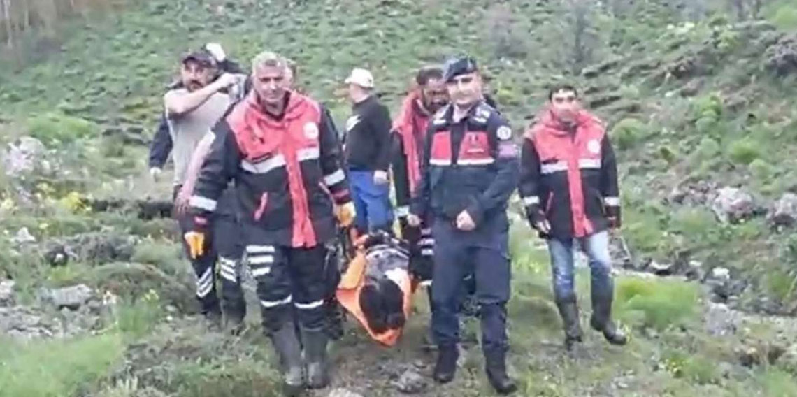 Mantar toplarken ayı saldırısına uğradı! Yardımına 3 farklı ekip yetişti