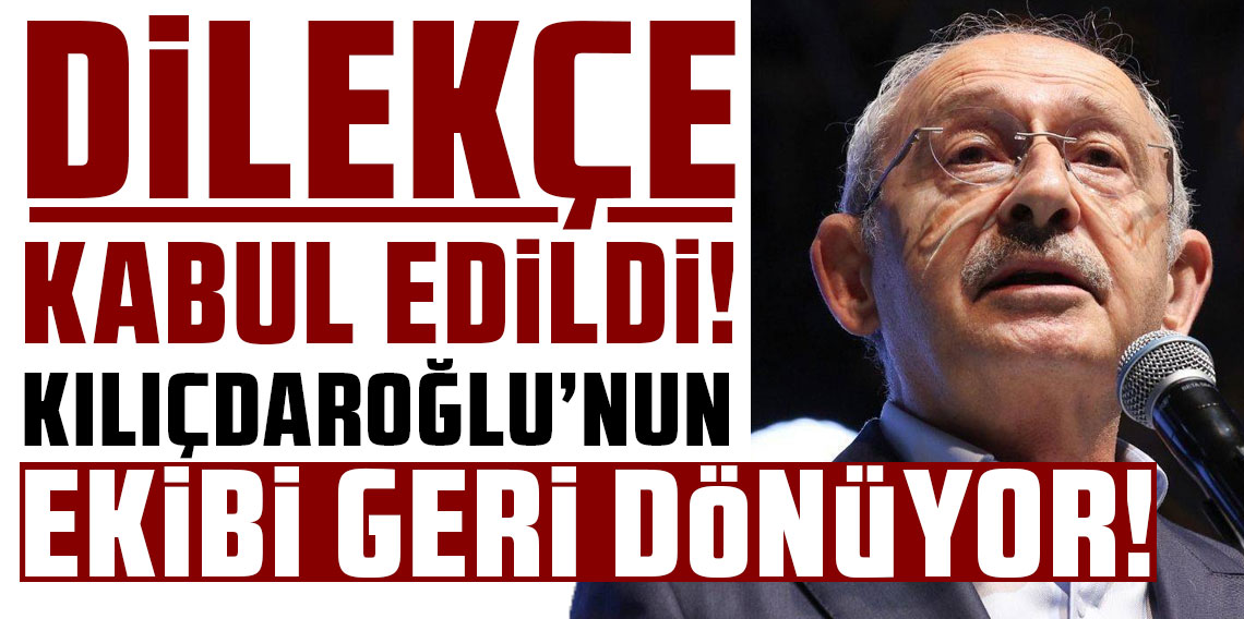 Kılıçdaroğlu dilekçe verdi, CHP'de eski Parti Meclisi göreve dönüyor!