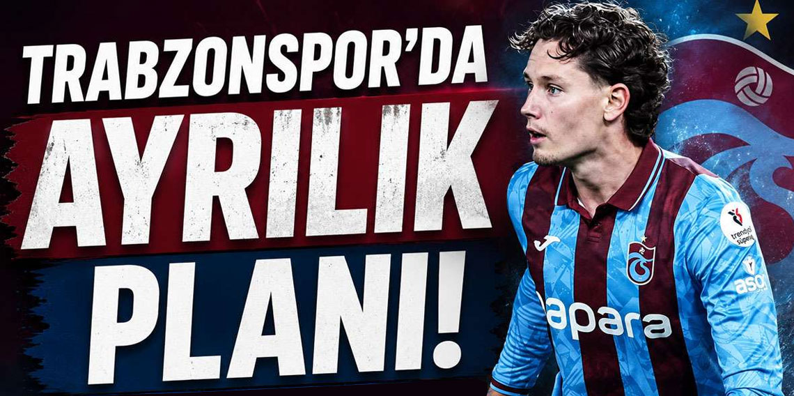 Trabzonspor’da Mathias Lövik ayrılıyor!
