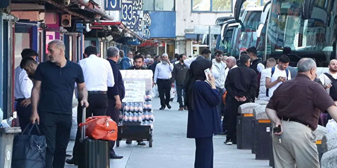 Bayram tatili dönüşleri başladı