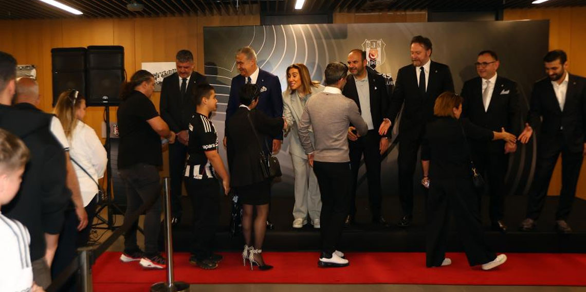Beşiktaş’ta bayramlaşma töreni yapıldı