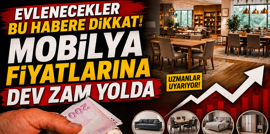 Mobilya fiyatlarına dev zam yolda: Evlenmeyi düşünenler acele etsin