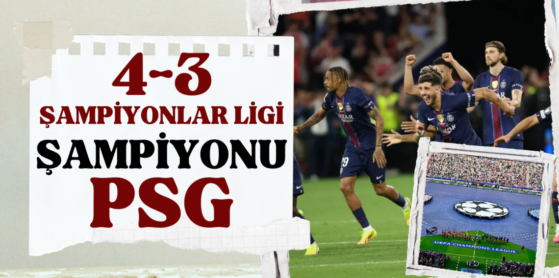 Şampiyonlar Ligi'nde şampiyon PSG