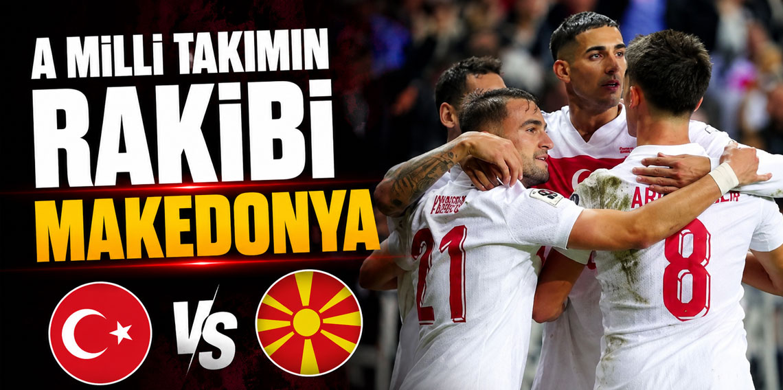 A Milli Futbol Takımı hazırlık maçında Kuzey Makedonya'yı konuk edecek