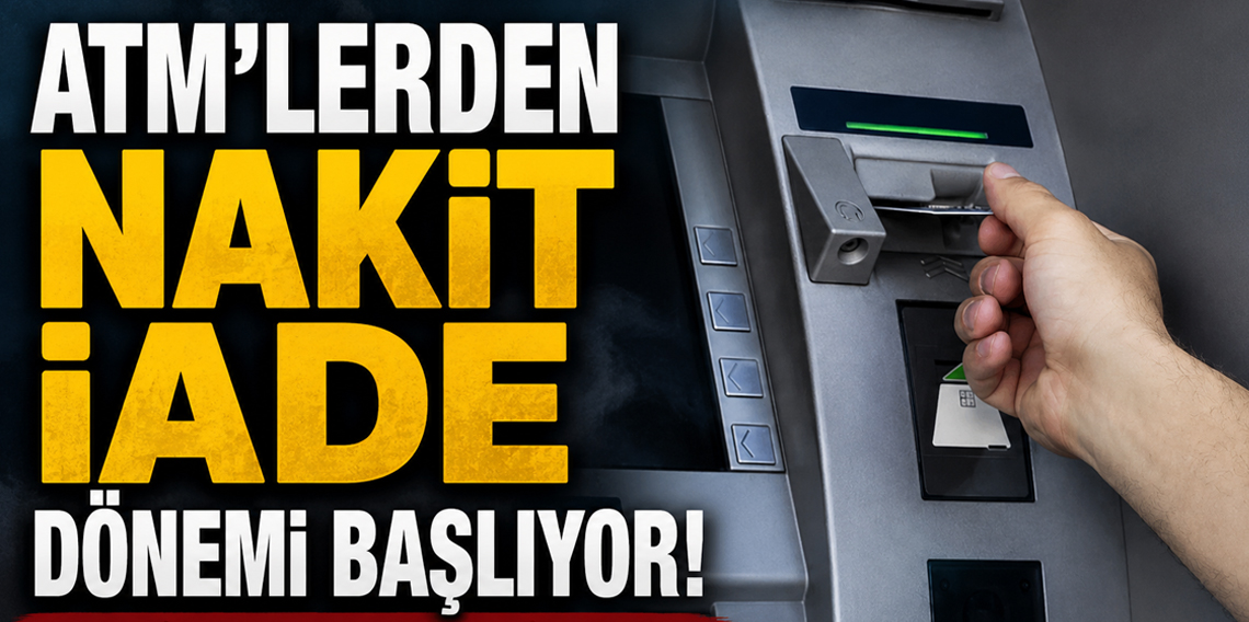 ATM'den nakit iade dönemi başlıyor! İşte 1 Temmuz detayları