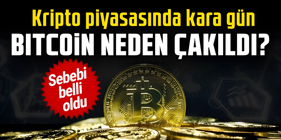Bitcoin'de rekor satış! Fiyatlar son 6 haftanın dibinde