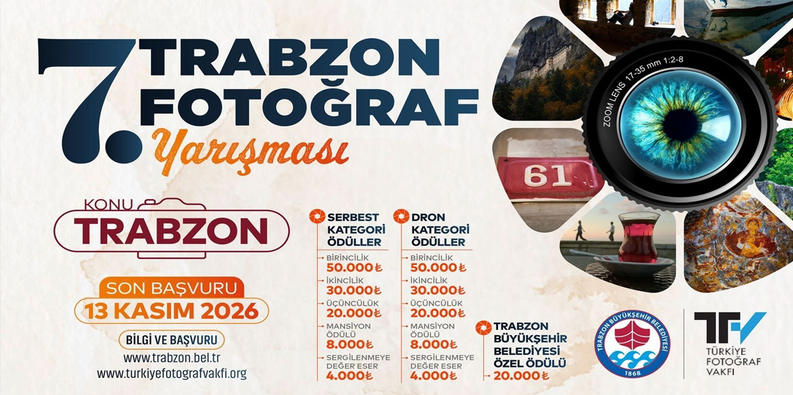 7. Trabzon Fotoğraf Yarışması Başlıyor